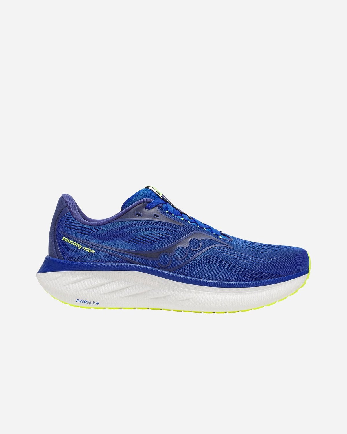 Saucony Ride 18 Hardloopschoen Lapis/Citroen 45 Lapis/citron
