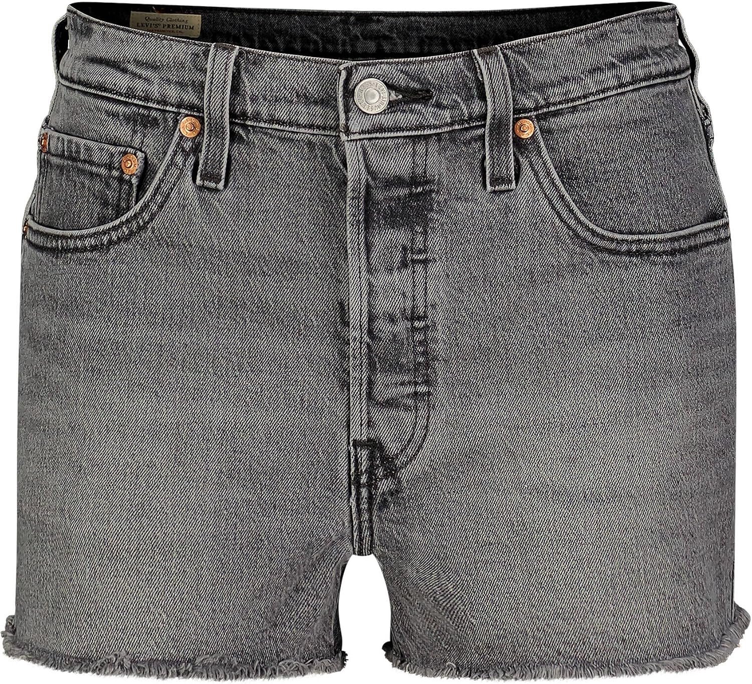 Levi’s 501 Original Dames Shorts Hoge Taille Losse Pasvorm Blauw