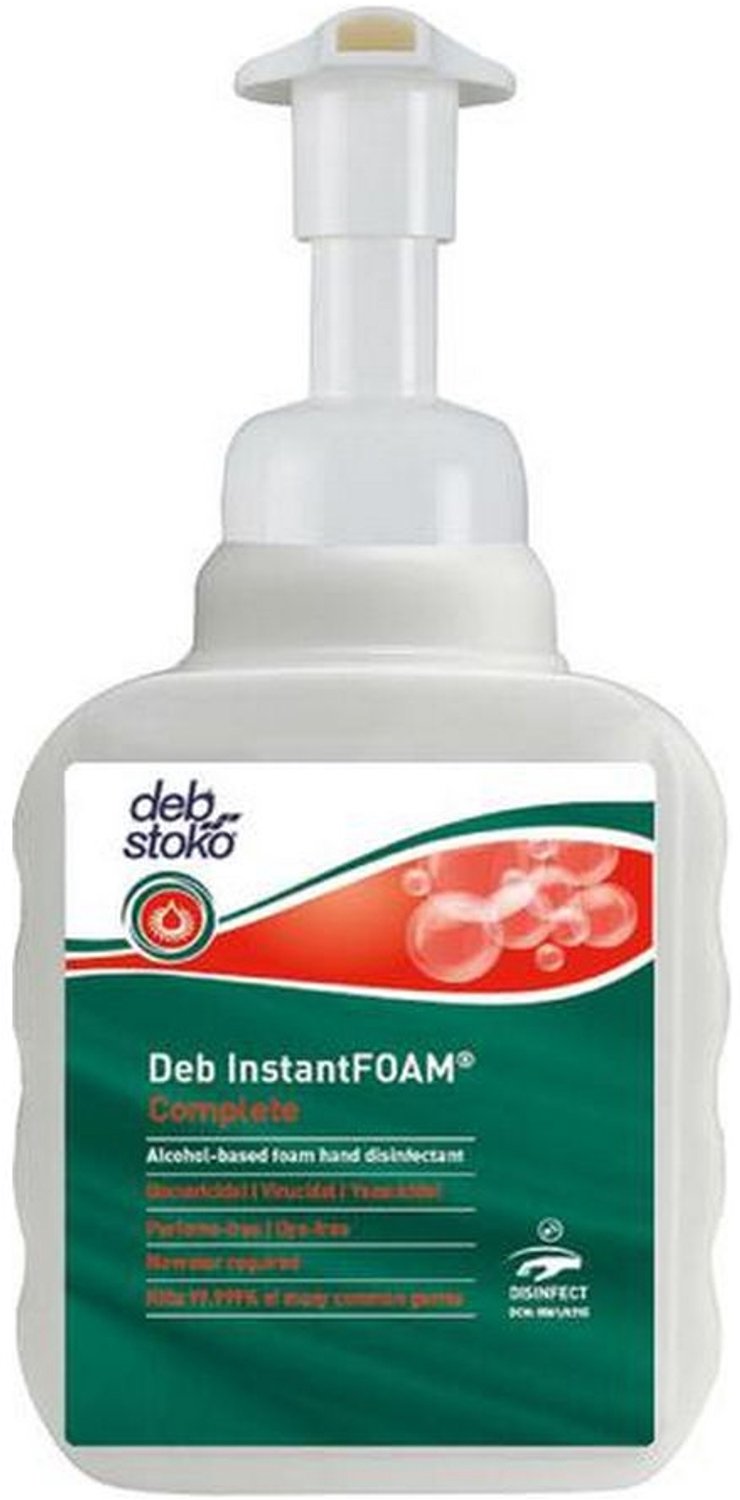 Handgel desinfecterende - Schuim op alcohol basis - Deb InstantFOAM 400ml 12 stuks (DIF12400)