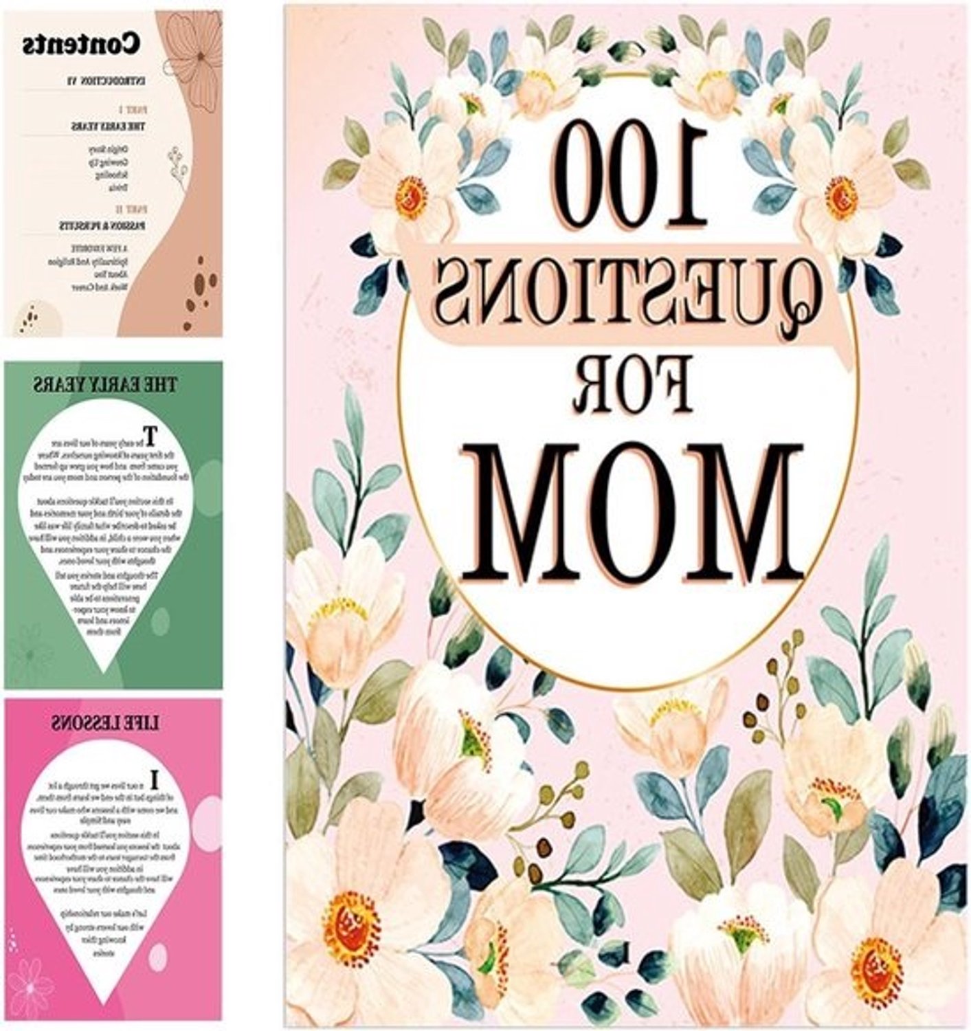 Moeder-dochterdagboek - Herinneringsboek voor vrouwen - Gezinsverhalen delen - 100 begeleide vragen - 14 x 21 cm - Niet gespecificeerd
