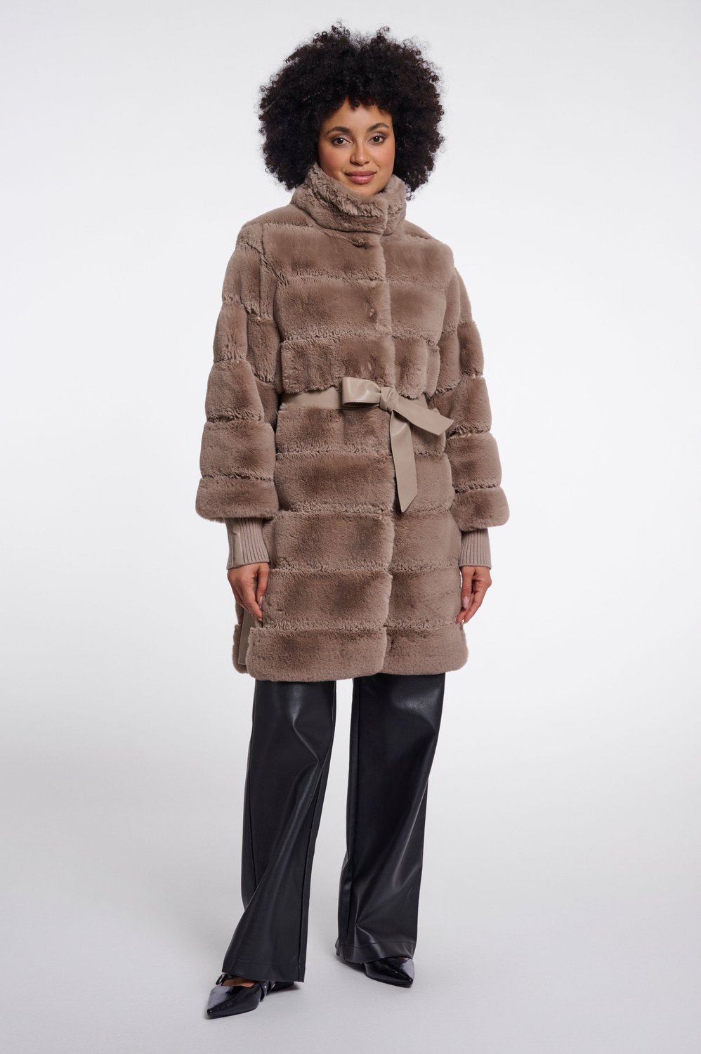 Rino & Pelle Jassen Zane coat Mocha Latte