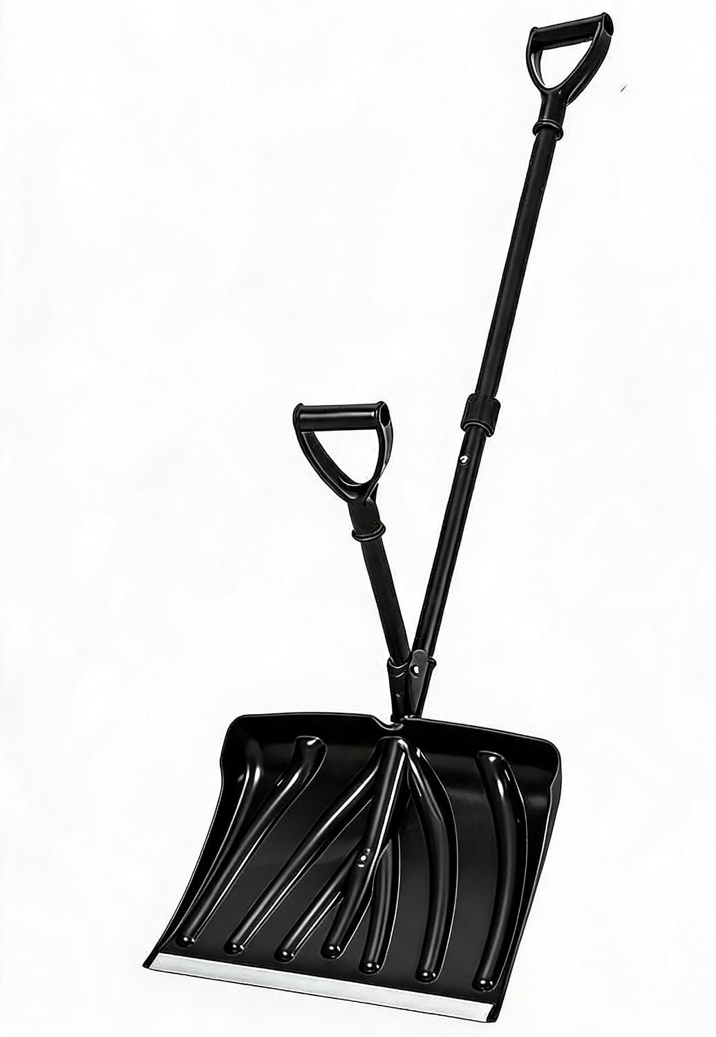 Sneeuwschep 45x32cm met Veermechanisme - Ergonomische Sneeuwschuiver