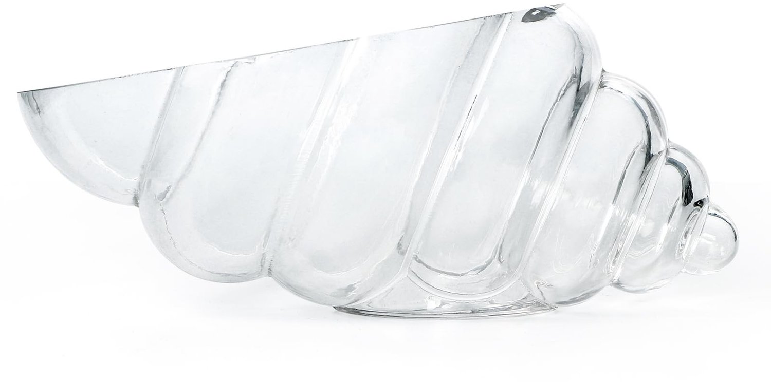 Decoratieve Schelpvaas van Glas