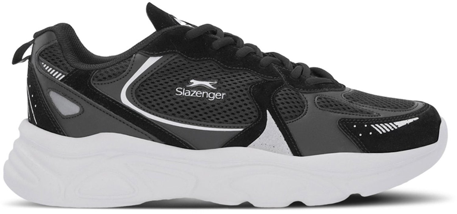Slazenger Inferno Heren Hardloopschoenen - Zwart / Wit