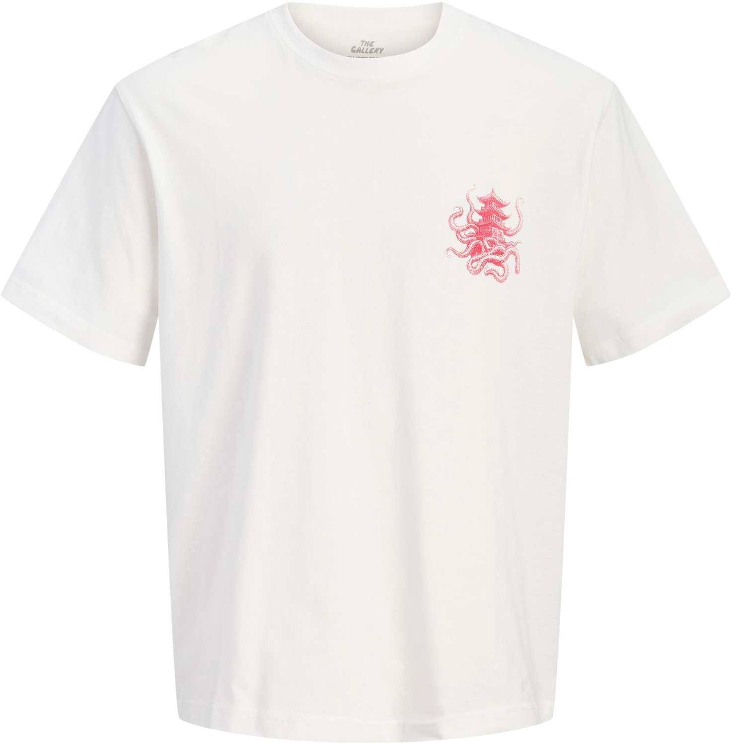 Jack & Jones T-shirts Achterkant bedrukt T-shirts