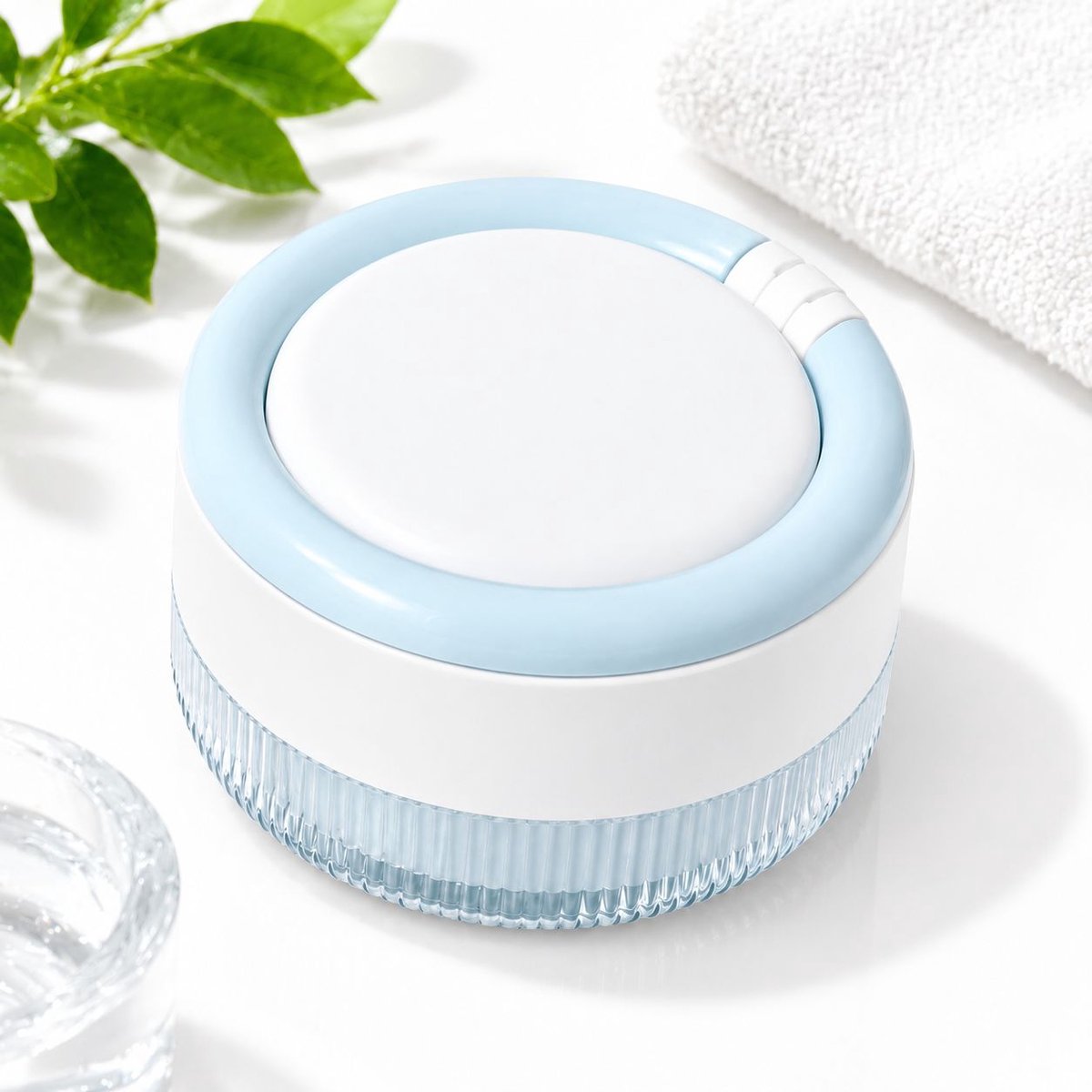 VHV - Gebitsbakje Met spiegel - Incl. Lekbakje - Multifunctioneel Opbergdoos - Voor Gebitsprothese, Beugel, Retainer & Aligner - Aligner case - Beugelbakje - Beugeldoosje