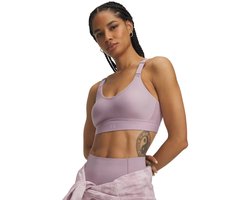 Under Armour Infinity Mid 2.0 Sportbeha Met Medium Impact Roze L / A-C Vrouw