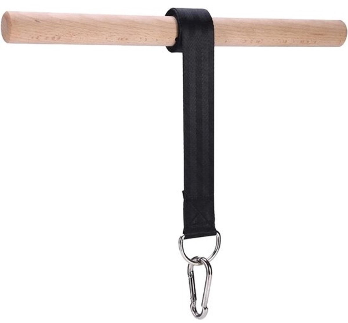Onderarmtrainer - Polsrol - Voor spierversterking en gewrichten - Houten handvat - 30 cm