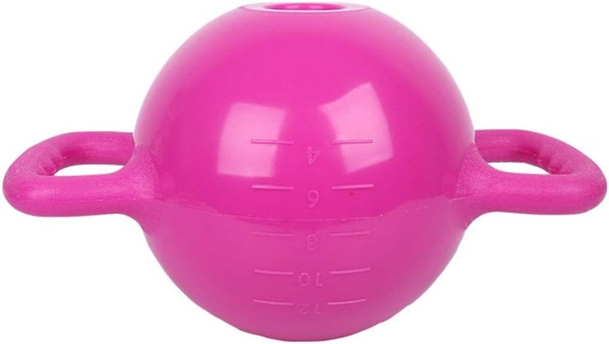 Kettlebells, instelbaar gewicht halter, Portable dubbel handvat Kettle Bell, Yoga Gewichtheffen Gym Oefening Oefening Fitness Apparatuur,Red