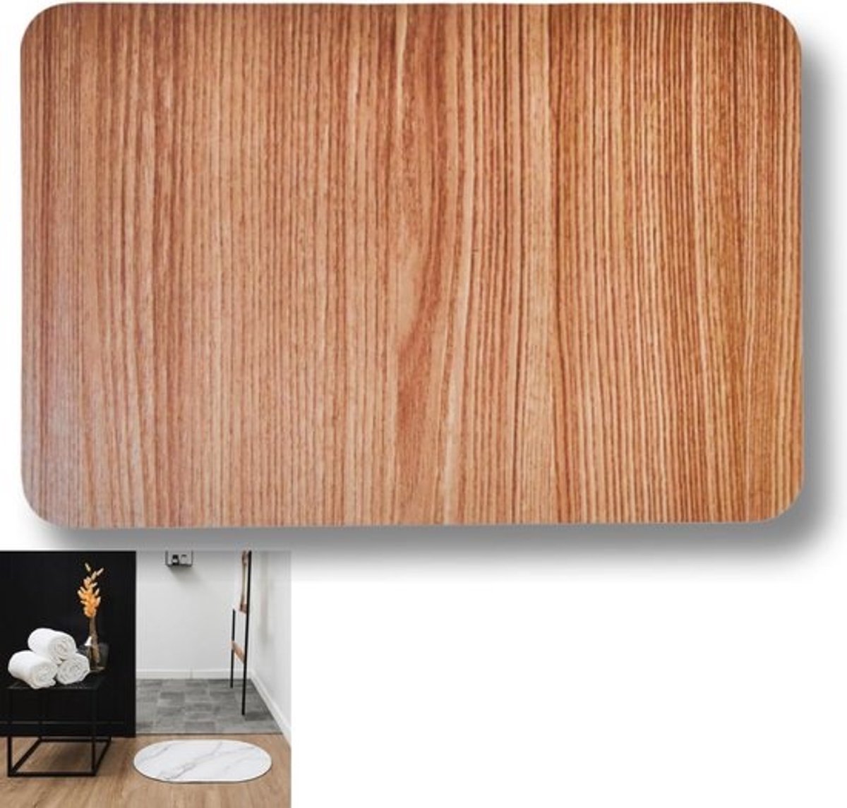 Super absorberende traagschuim badmat 40 x 60 cm - Antislip, zacht en snel drogend voor badkamer en keuken