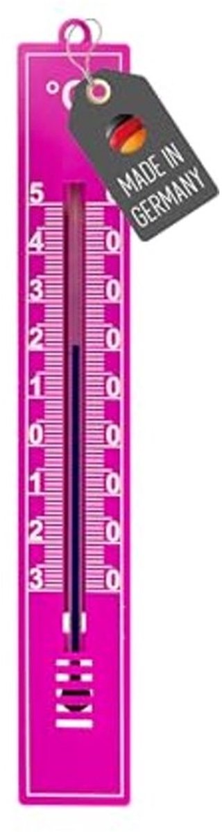 Analoge thermometer voor binnen en buiten - Weerbestendig en nauwkeurig