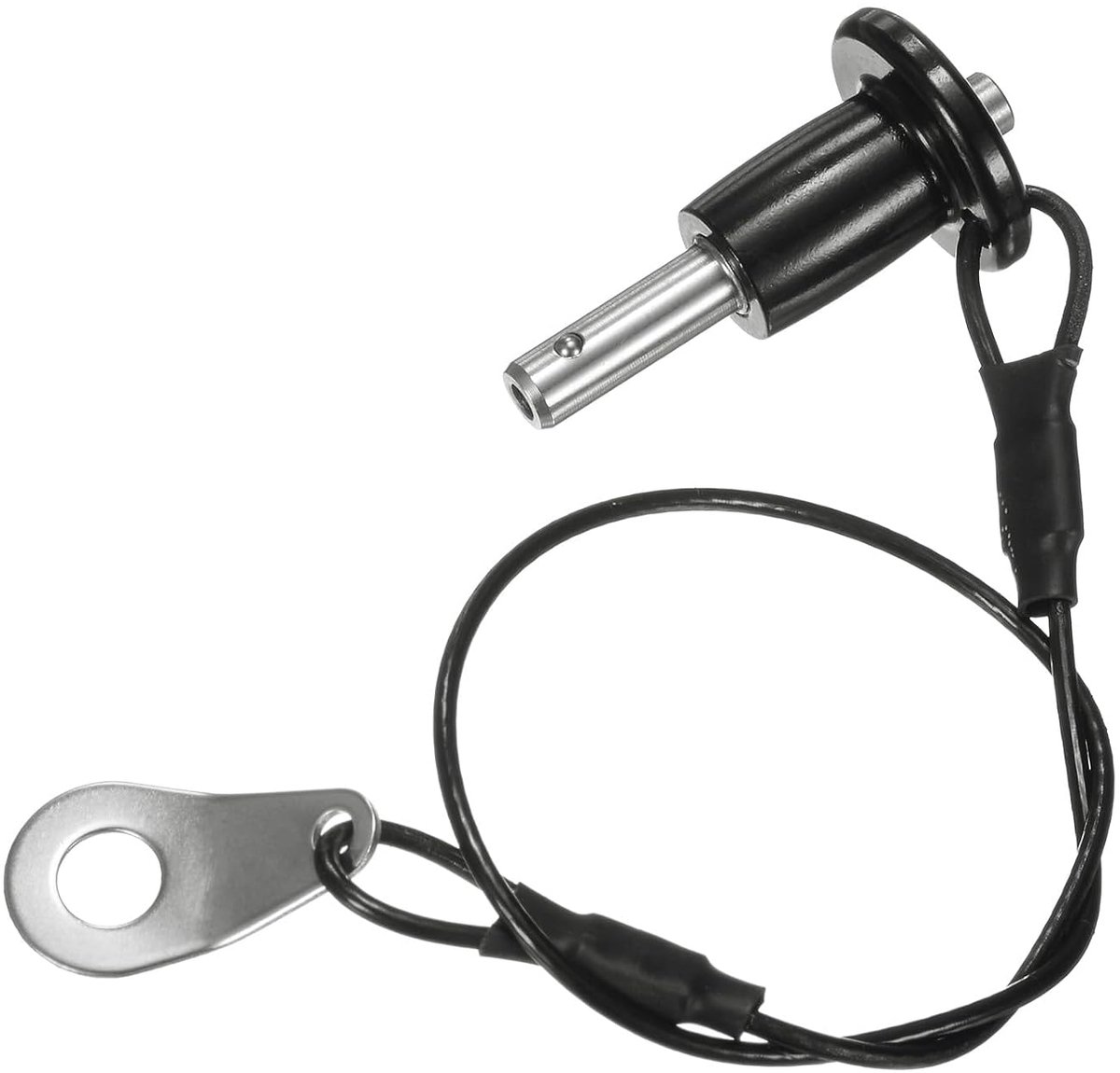 Reversspeld met knop, diameter 5 mm, lengte van gebruik 25/64 [10 mm] voor snel losmaken, broches, vergrendeling, lanyardkabel voor de luchtvaart [roestvrij staal 304]