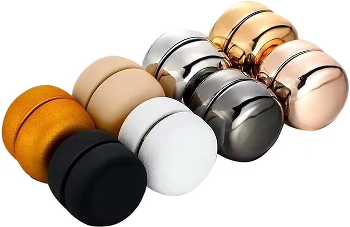 Magneet - Hijab accessoires - Zwart(1 paar)