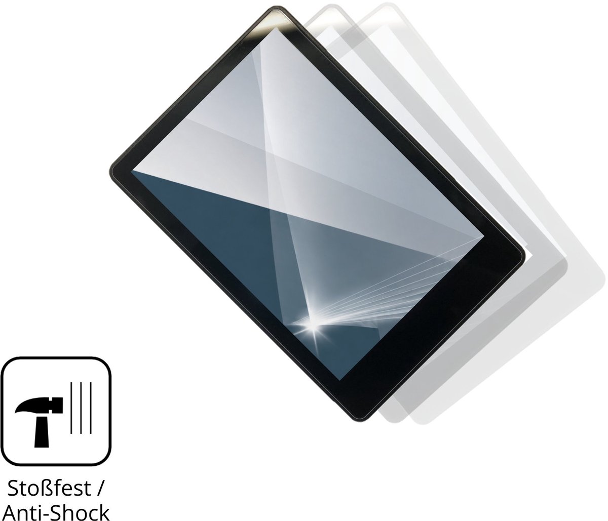 dipos – 2x Pantserfolie geschikt voor BMZ DS103 | 9H Screenprotector