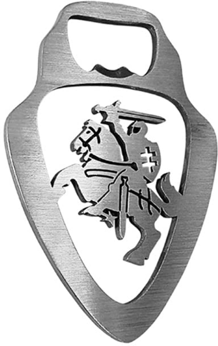 Flesopener - 'Litouwen' (Zilver)