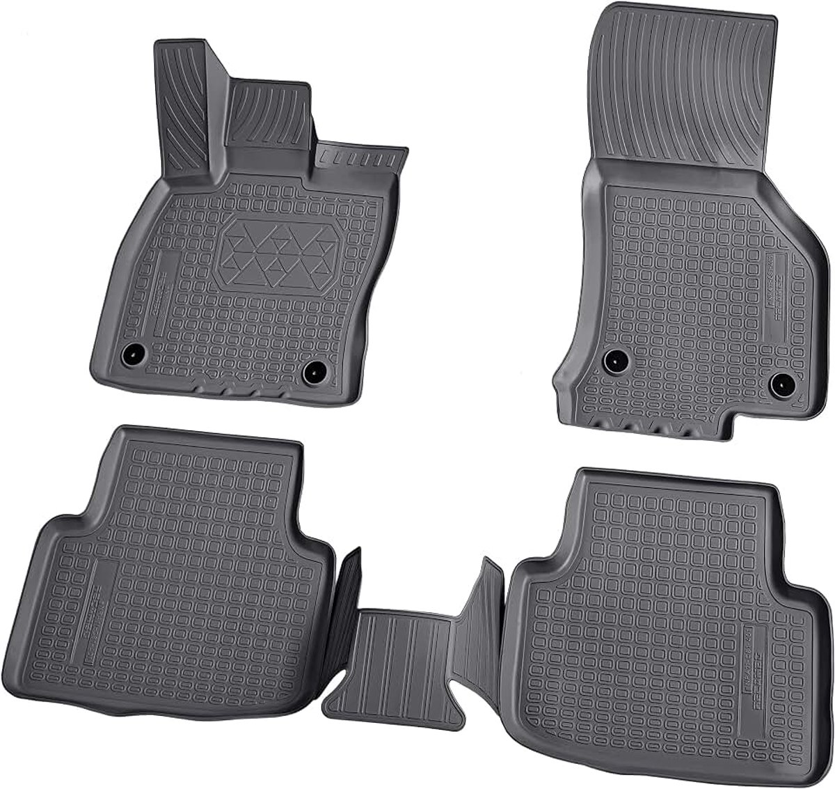 3D rubberen vloermatten geschikt voor Skoda Octavia III | type 5E | > | precies passende rand
