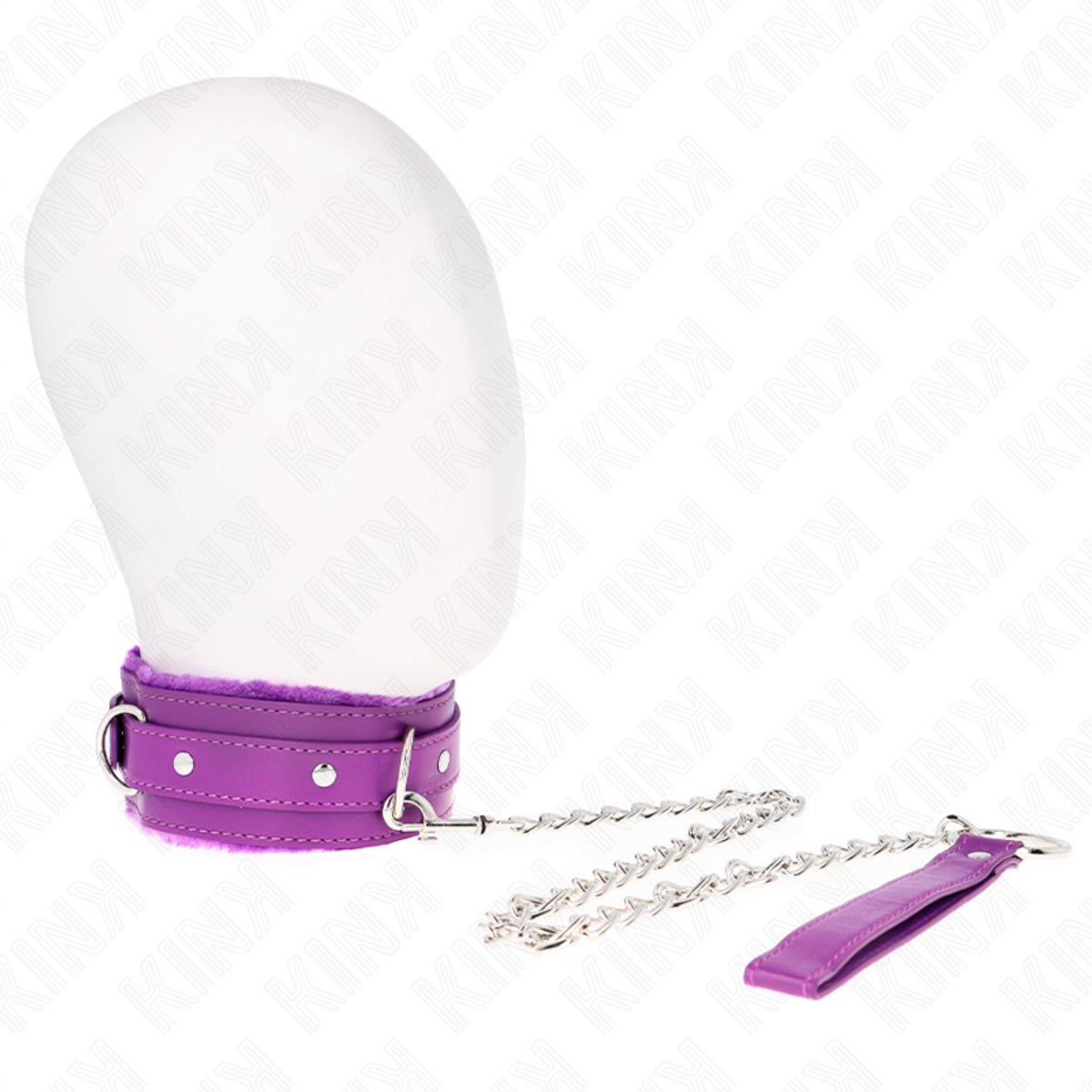 Halsband met Leash Paars