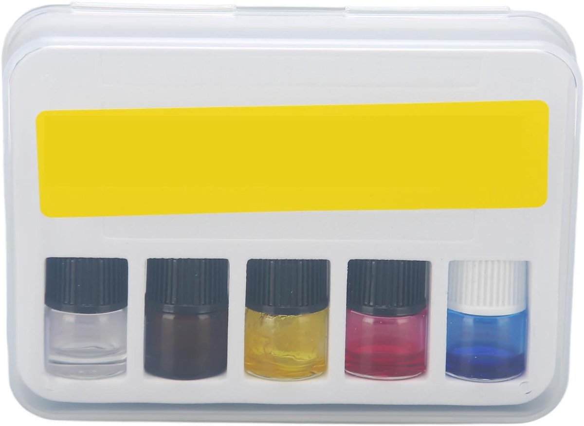 Set van 5 Stukken Smeermiddel voor Horloges - Anti-Hars, Mild en Ideaal voor Horlogemakers en Thuisreparaties