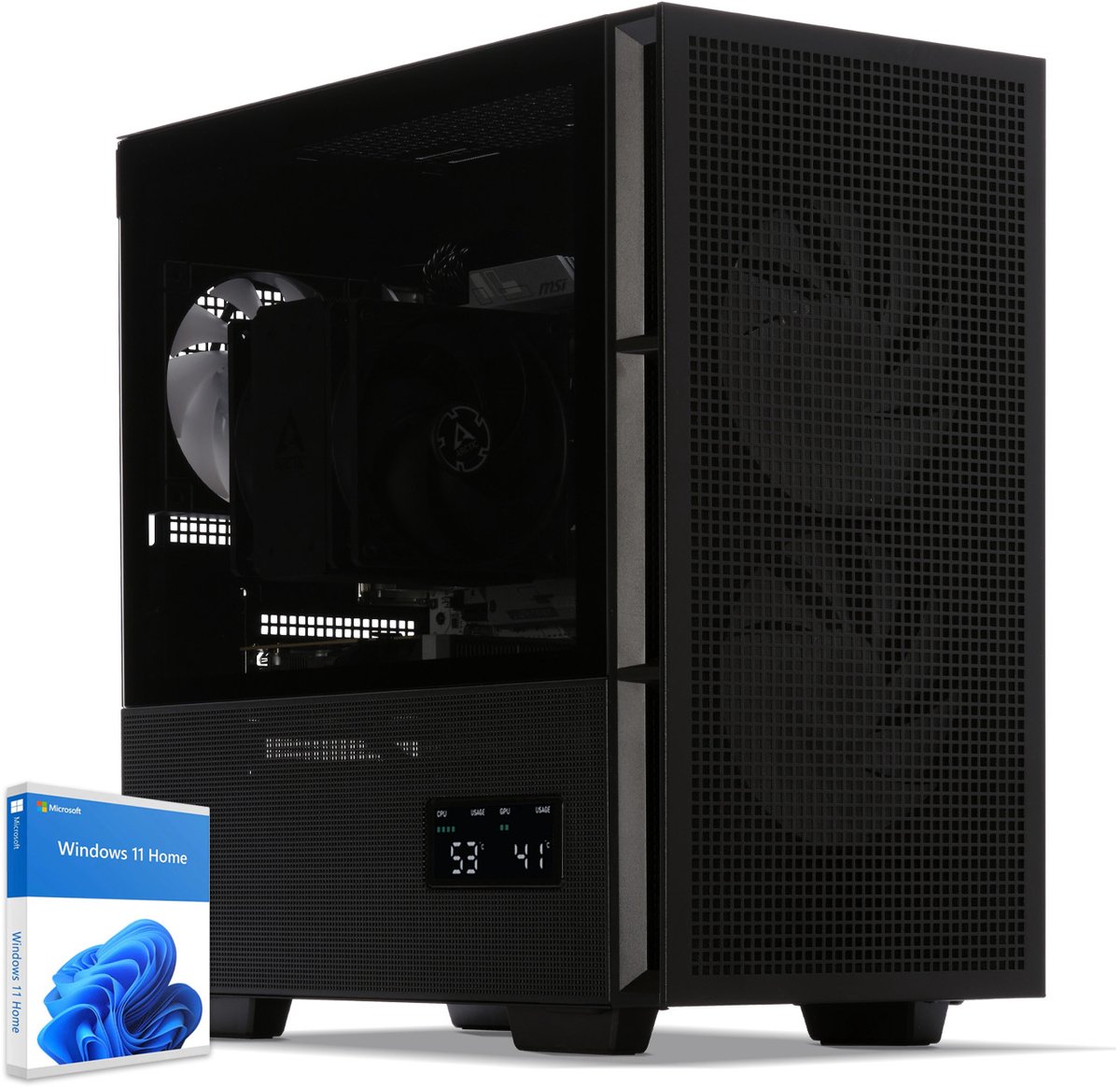 Sedatech Advanced Gaming PC ATX RGB • Intel i9-12900KF 16x 3.2GHz • Geforce RTX5060 • 32Gb DDR5 • 2Tb SSD M.2 • WiFi • Bluetooth, USB C • Windows 11 • Desktop computer