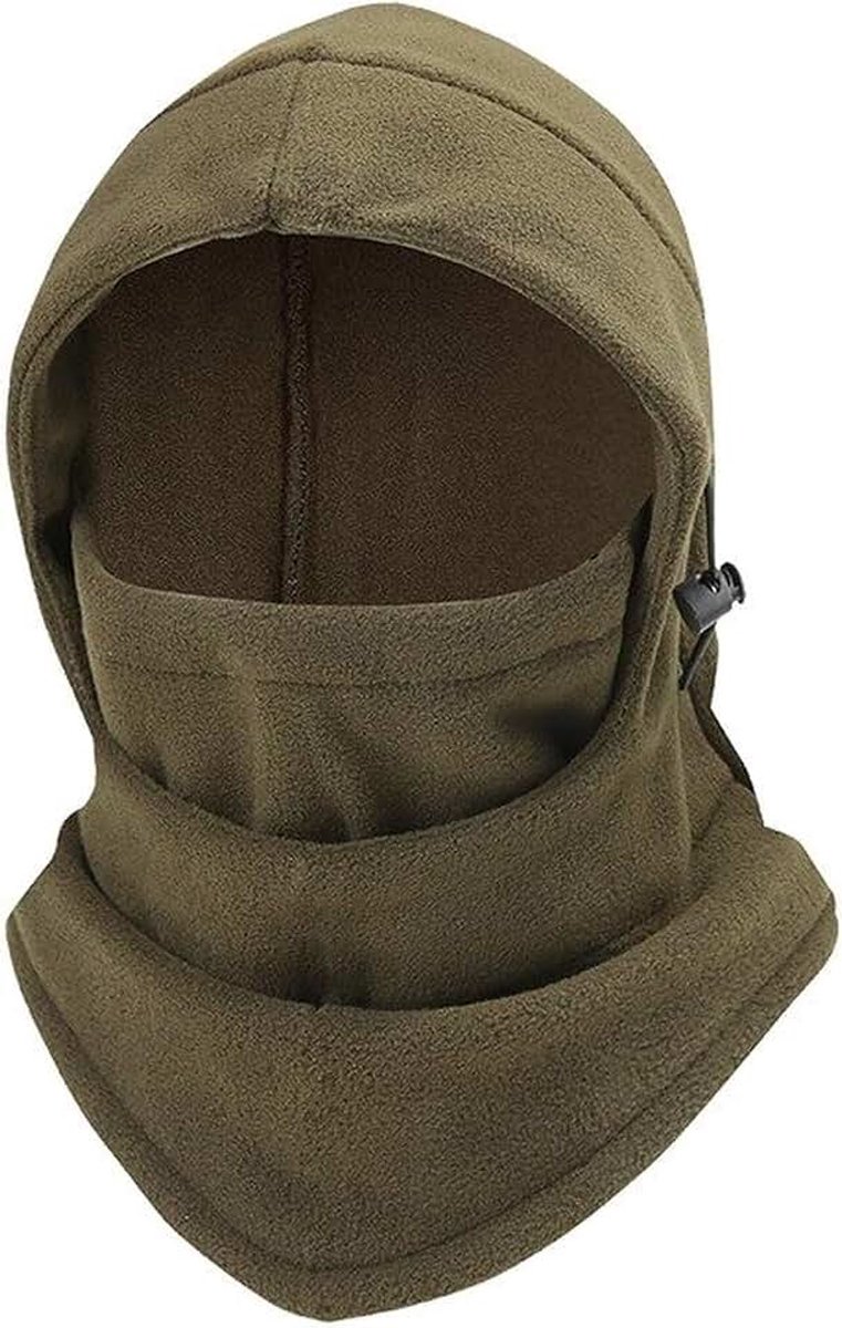 Tactical Sjaal, Nekwarmer en Muts in 1 - Fleece, Camo, Winter, Colsjaal, Beanie, Mutsen Heren, Bivakmuts, Outdoor.