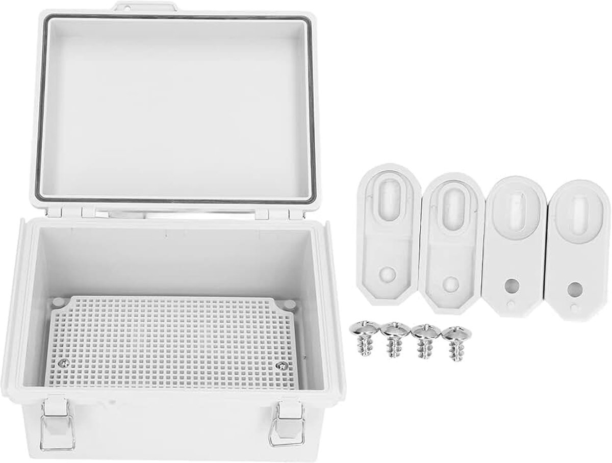 Waterdichte ABS Aansluitdoos, Doe-het-zelf Elektrische Behuizing Elektronica Voor Binnen En Buiten 220x170x110mm