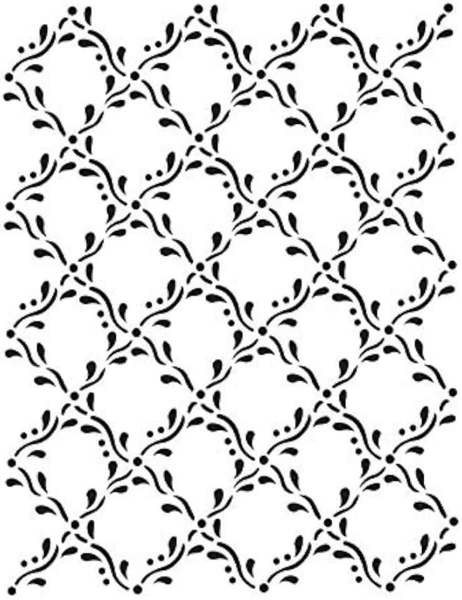 Sjabloon, DIN A4, achtergrond | creatief wandontwerp, textiel, papier, scrapbooking (net)