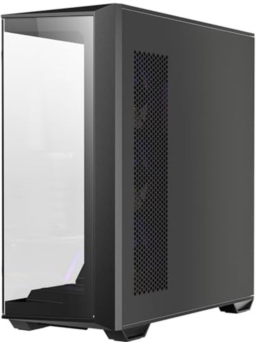 Mid Tower Tempered Glass Gaming PC Behuizing met ARGB Verlichting