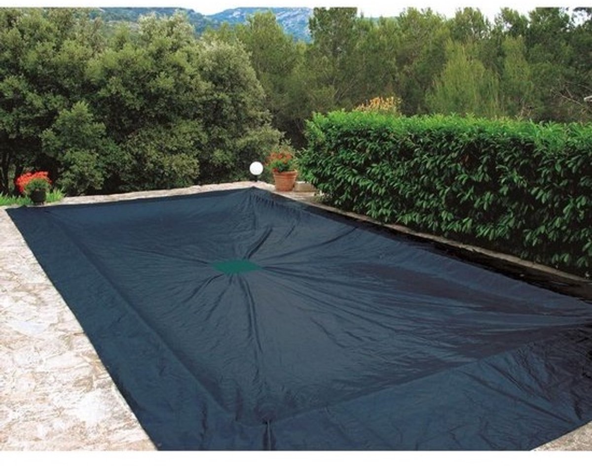 Afdekzeil voor rechthoekig zwembad - 240 g/m², 6 x 12 m