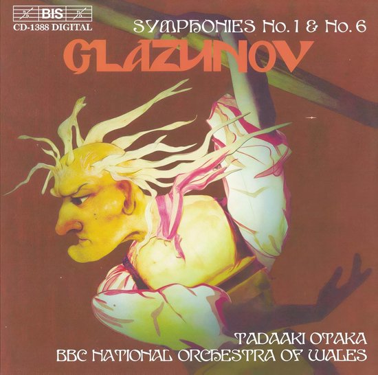 BBC National Orchestra Of Wales, Tadaaki Otaka - Glazunov: Symphonies 1 & 6 (CD)