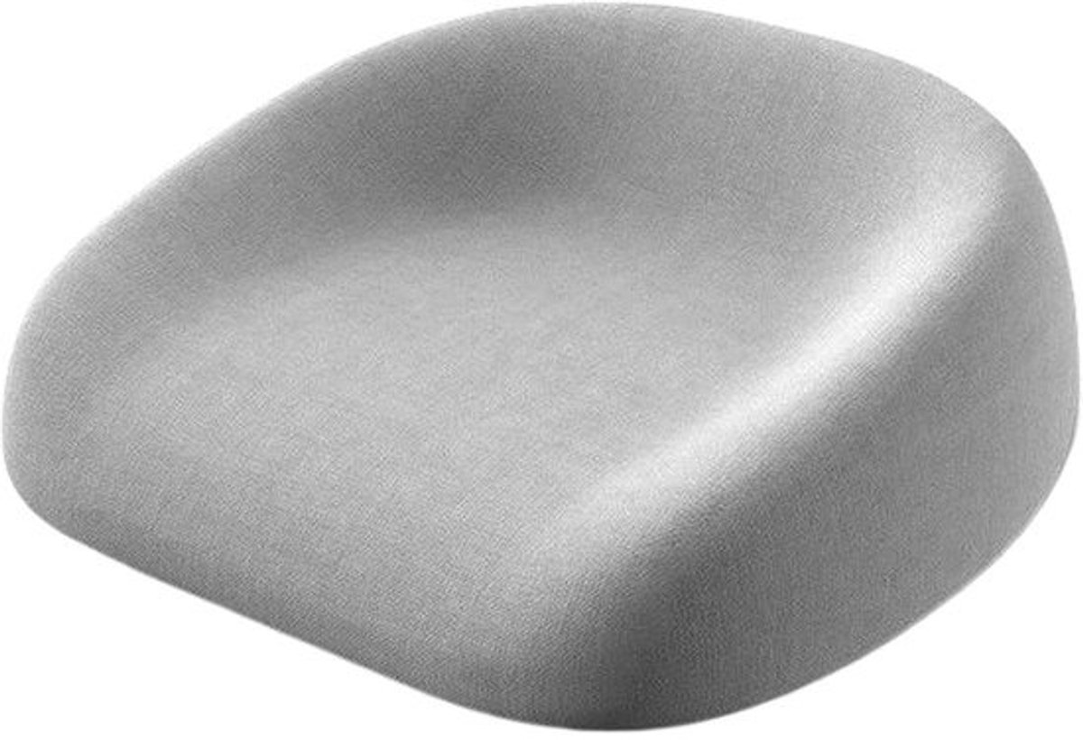 Stoelverhoger - kinderzitje - veilig eten - verstelbare riemen - 38 cm breed - grijs