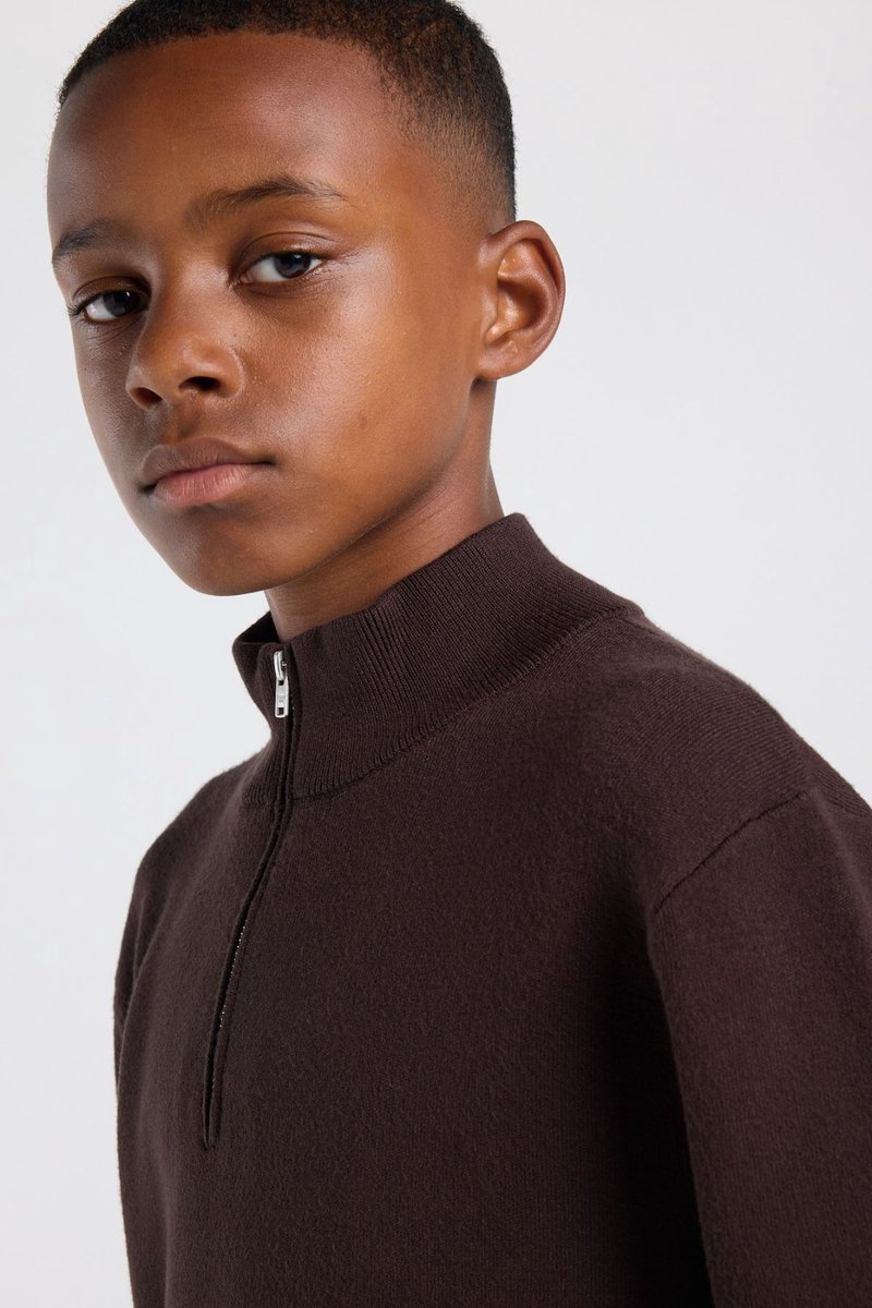 Half zip knit Kon Jr