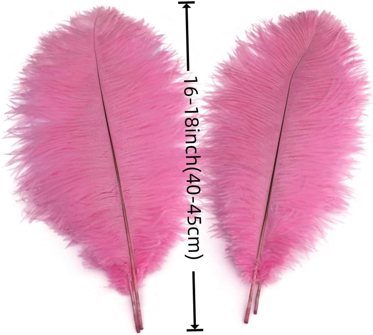 Veren van 40-45 cm (roze)
