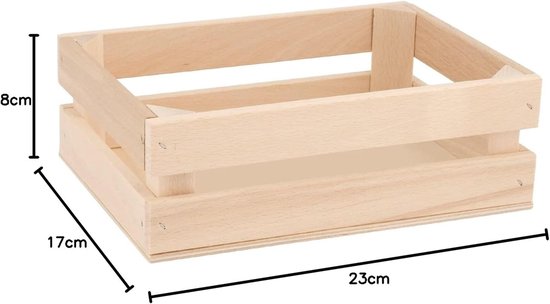 Cassetta In Legno Cm17X23X8 — afbeelding 3