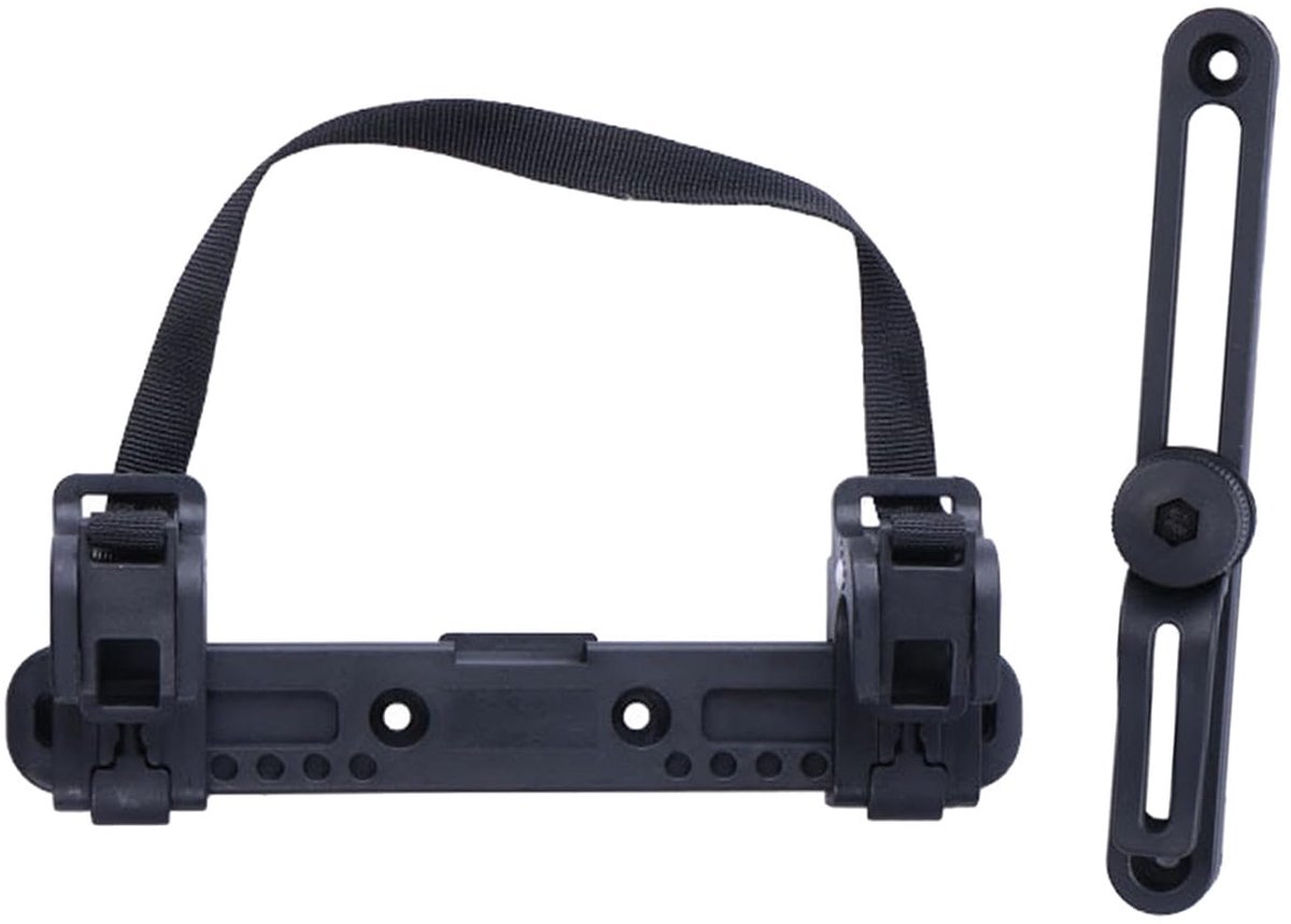 Adapterbeugel Geschikt voor fietstassen, Geschikt voor zadeltassen en bagagedragertassen, verstelbare nylon beugel, Geschikt voor mountainbikes en racefietsen.