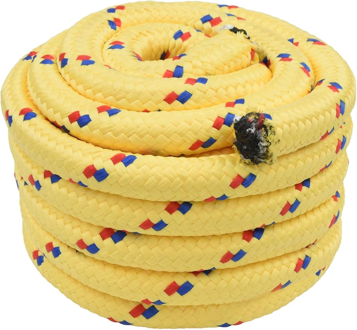 Touw 4 mm 10 m Geel