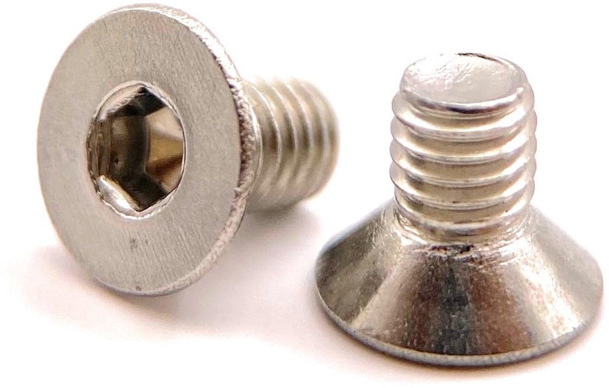 M3 x 5 mm verzonken kop BTR van roestvrij staal A2 | FHC-schroeven inbussleutel (inbussleutel) ISO 10642 / DIN 7991 | roestvrijstalen schroeven A2 (V2A/304): 20 stuks Premium Fixation
