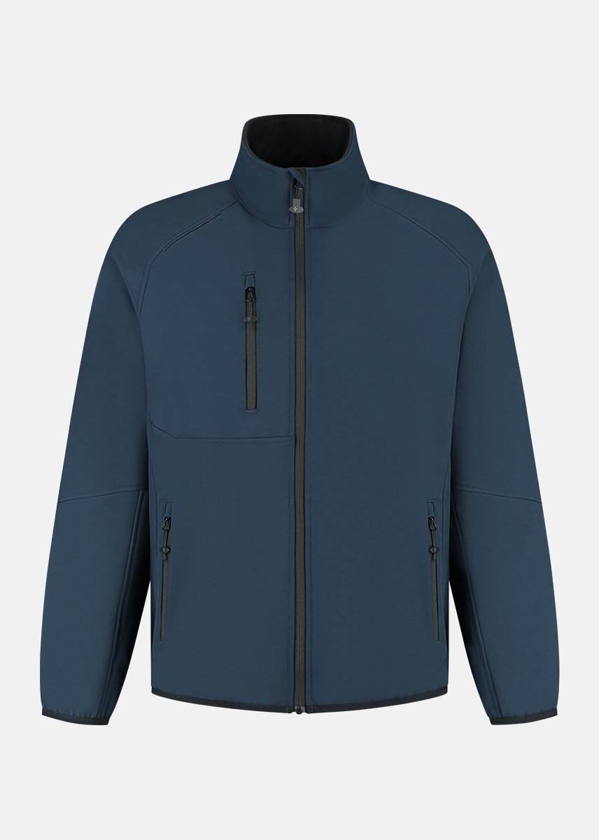 Faze.One Tomorrow Softshell Jas - Donkerblauw - Maat XL | Winddicht | Heren