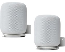 Shinar Metalen wandhouder compatibel met Homepod 2,2-pack,wit