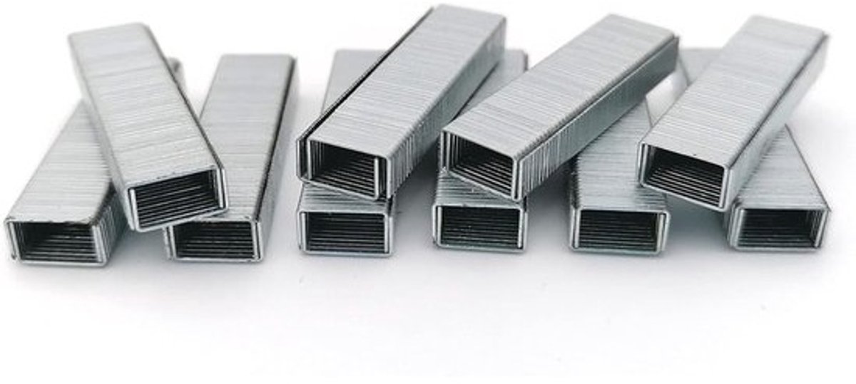 Heftigen 10.000 nietjes No. 6/4 - 10 dozen van 1000 nietjes - geschikt voor alle nietmachines - ShopVlot