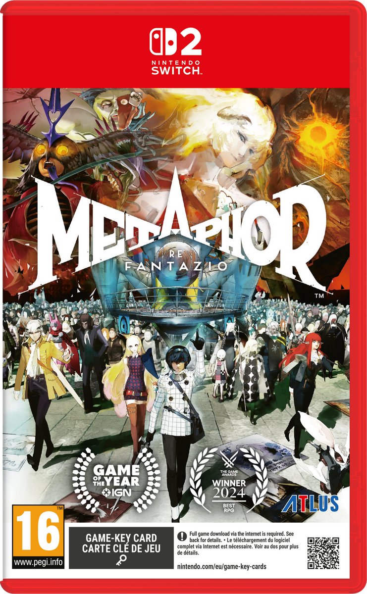 Metaphor: ReFantazio - SteelBook Edition - Nintendo Switch 2