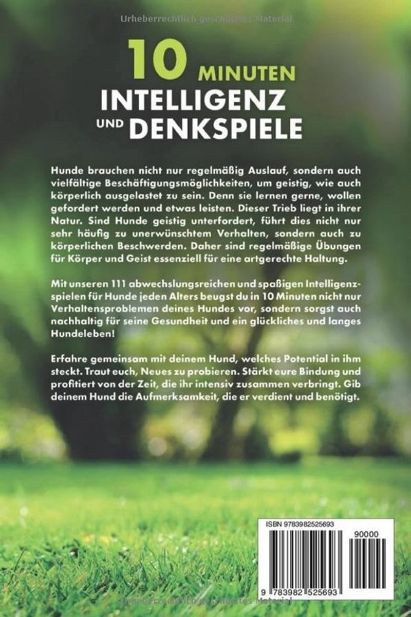 Denk- en Intelligentiespellen voor Honden - 111 Activiteiten voor Gezonde Energieke Honden