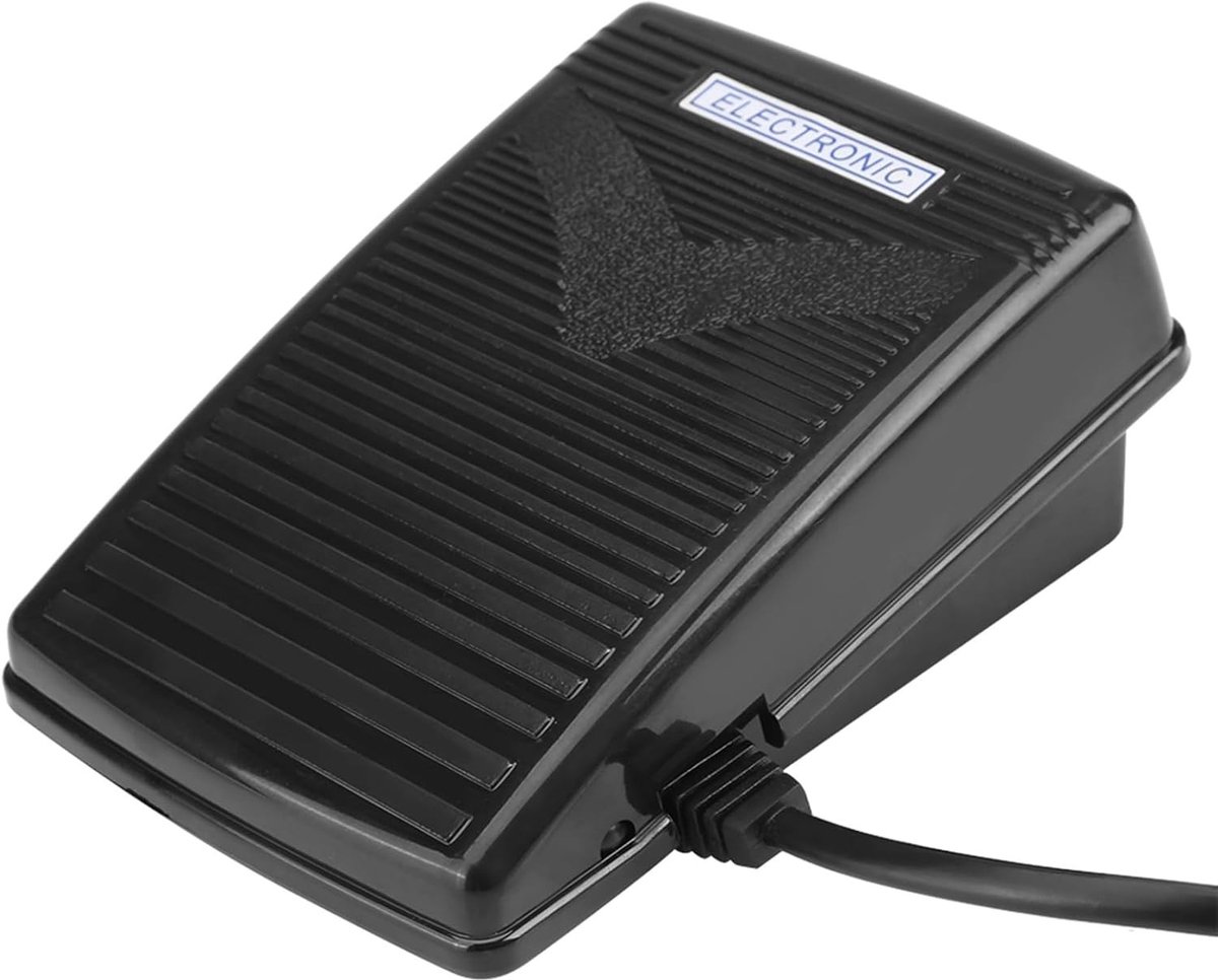 Sewing Machine Foot Pedal Controller voor Thuisgebruik met Voedingskabel - EU Plug (200-240V) voor Naaimachines
