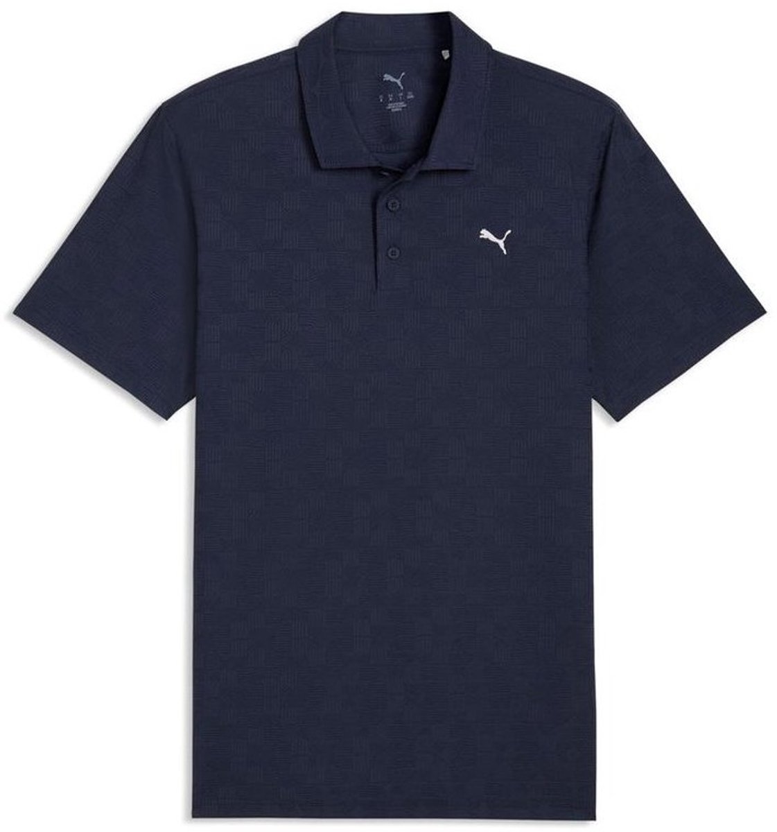 Puma-poloshirt Mattr Deco Jacquard Polo-LC 634843 Blauw