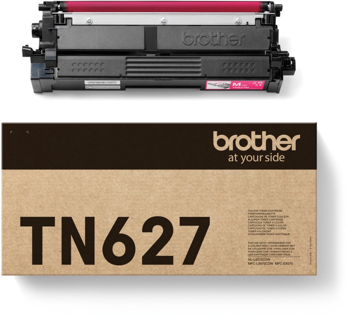 Image of Brother TN-627M tonercartridge 1 stuk(s) Origineel Magenta
