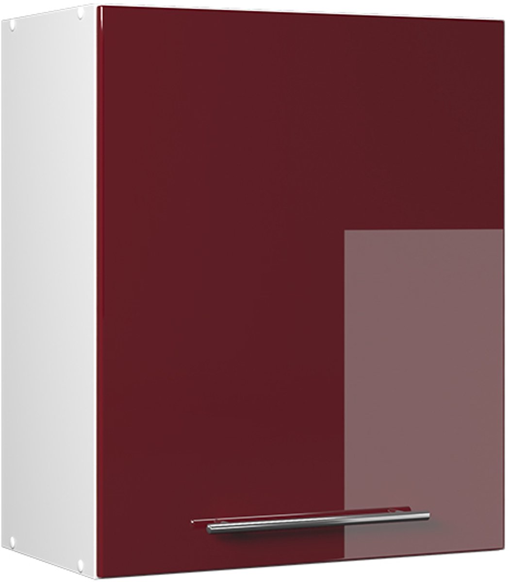 Vicco Hangkast Fame-Line, Bordeauxrode hoogglans, 60 cm