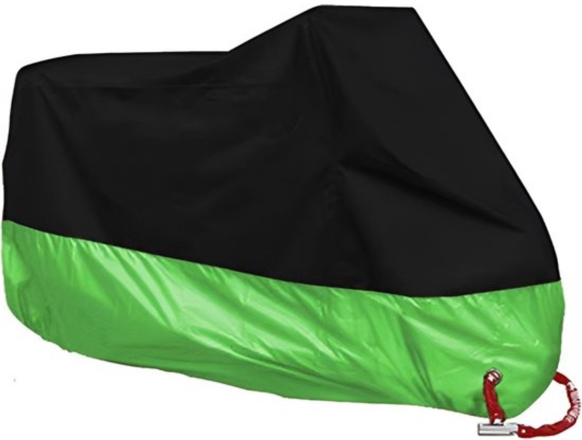 E-shop4u® - Motorhoes - Scooterhoes - Beschermhoes - Motorfiets hoes Waterdicht Buiten - Motor Hoes - Motorhoes Waterdicht - Fietshoes - 2 Fietsen- UV-Bescherming - - Maat 4XL - Groente