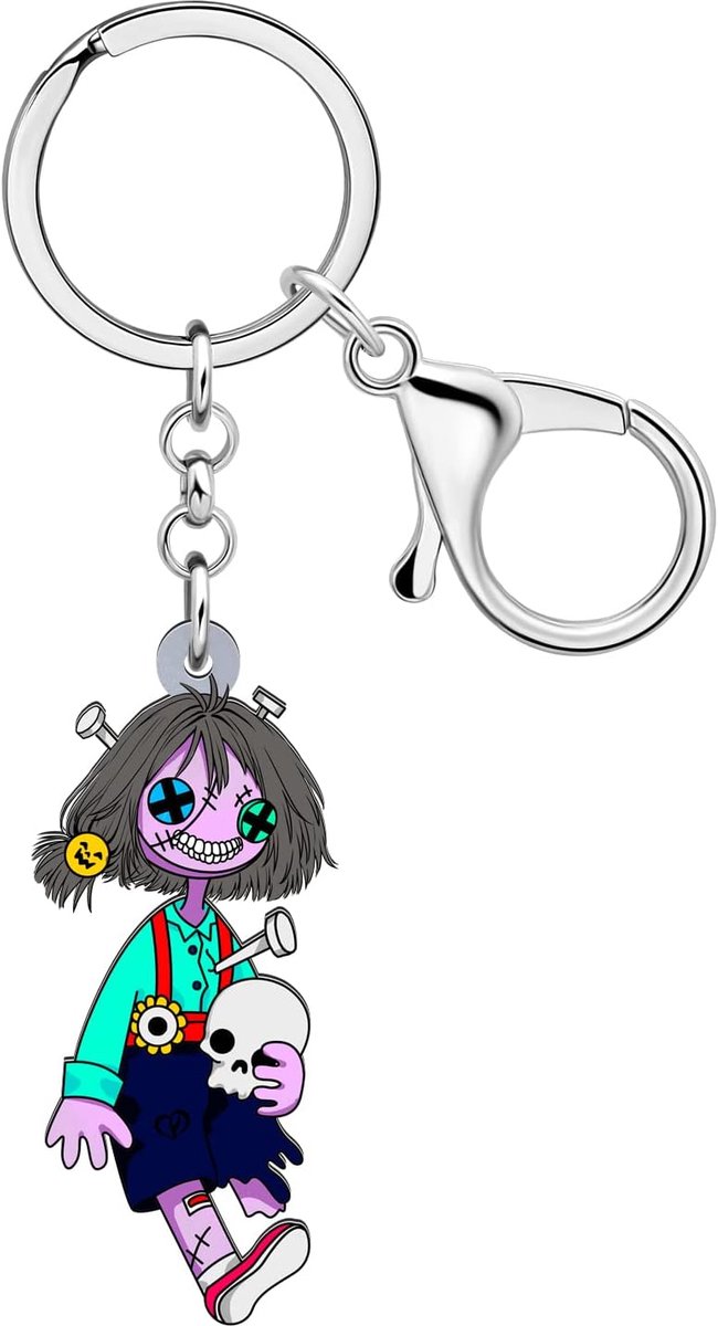 Doll Sleutelhanger Dag van de Doden Accessoires
