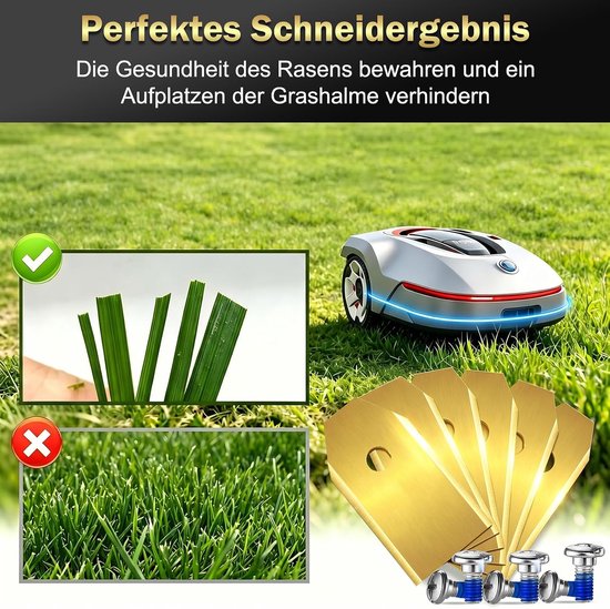 Messbord met 6 messen compatibel met DREAME A1, A1Pro, A2, MOVA 600, 600 KIT, 1000 — afbeelding 4