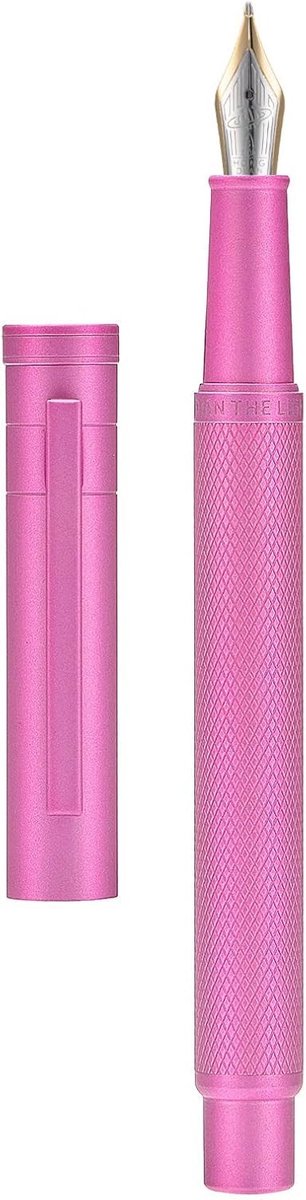 Elegante vulpen met gebogen nib voor kalligrafie, klassieke stijl met converter en metalen geschenkdoos, perfect voor schrijfliefhebbers