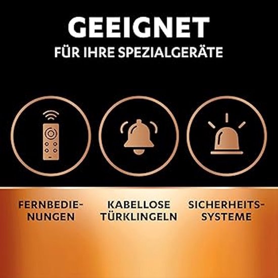 Iconen voor afstandsbedieningen, draadloze deurbellen en beveiligingssystemen.